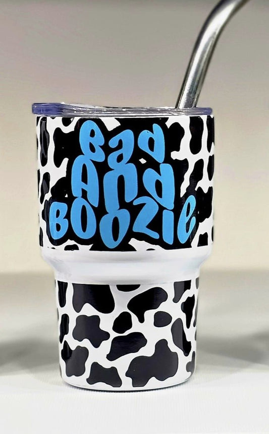 3oz "Bad And Boozie" shot glass